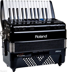 Roland FR-1x Piano type Digital V Accordion Black FR1x