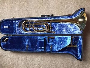 BACH STRADIVARIUS MODEL 42 TENOR TROMBONE WITH F TRIGGER