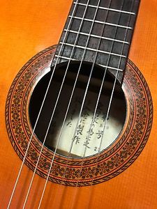 Vintage Yusuke Kyo N-3 Classical guitar 1960's