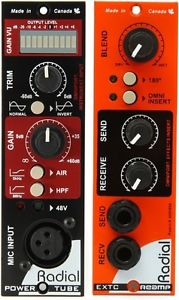 Radial PowerTube Microphone Preamp + Radial EXTC - Value Bundle