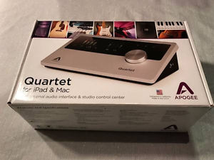 NEW Apogee Quartet for iOS and Mac W/ Original Box