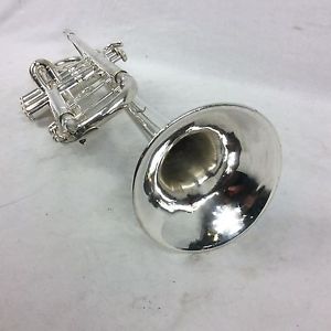Bach Stradivarius 37 Silver Trumpet With Case and Two Mouthpieces