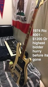 1974 Rickenbacker 4001 Bass