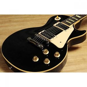 Gibson Les Paul Classic Ebony Guitar 2008 w/Hardcase FREE SHIPPING Japan #I638