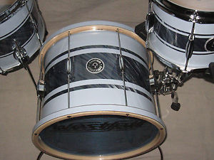 Westfall Drum 3pc Mattini Micro set 10/13/16 .  Made n USA.One of kind wrapped