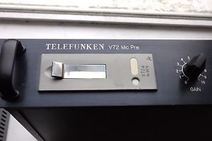 Siemens Telefunken TAB V72a Racked Vintage Mic Pre // V72 V 72