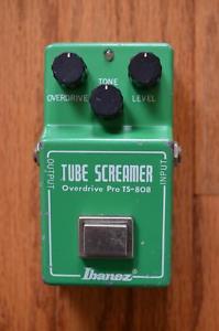 Ibanez TS-808 Tube Screamer Vintage Guitar Effects Pedal -Malaysia RC4558P TS808