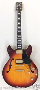 1988 YAMAHA SA-2100 hollowbody electric guitar EXC condition. MIJ