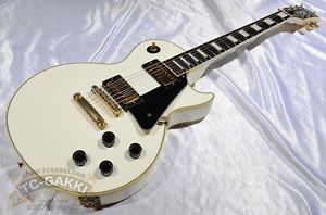 Greco EGC-75 1990 Electric Guitar White [Excellent] w/soft case made in Japan