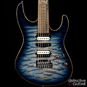 NEW SUHR CUSTOM MODERN DISTINCTIVE SELECT QUILT MAPLE TOP RARE COCOBOLO NECK