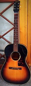 1957 Gibson LG1 Vintage Sunburst Acoustic Guitar with Hardshell Case