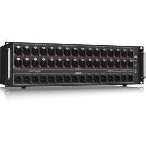 Behringer S32 32-channel Digital Snake 16 XLR Outputs Midas Mic Preamps USB MIDI
