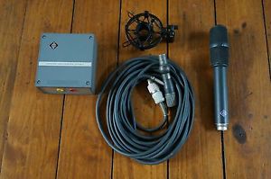 Vintage Neumann SM 69 FET Stereo Microphone w/ PSU, Cable and Case - 2 X U87