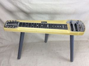 Vintage 1960's Fender Deluxe 8 String Table-Lap Steel Slide Guitar Circa 1964