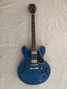 Gibson Custom Shop Edition ES-335 ES 335 Dot Beale Street Blue 2011 Barely Used