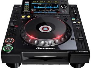 PIONEER CDJ2000NXS NUEVO LECTOR CDJ PLAYER PROFESIONAL WI-FI USB SD