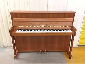 Yamaha P112NT Upright Piano With A Satin Cherry Case C.2006