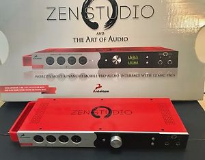 Antelope Audio ZEN Studio Professional Portable Audio I/O with carrying bag