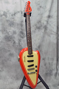 Used Old Vintage Bizarre Guitar American Showster / The Biker Guitar Red