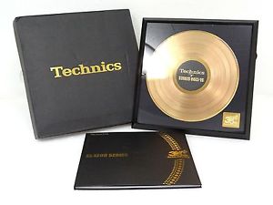 Technics SL-1200 MK6K1 Limited Edition 35th Anniversary Gold Vinyl Box Set GLD