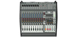 New BEHRINGER EUROPOWER PMP4000 1600-Watt 16-Channel Powered Mixer From Japan
