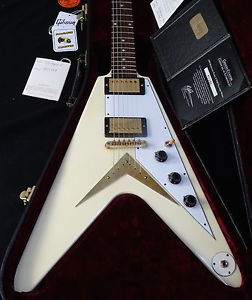 Gibson Flying V 1959 VOS Historic Custom Shop 2013 Classic White Light 2,9kg