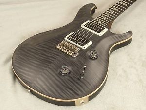 PRS Custom 24 10 Top Solid Honduran RW Neck - Gray/Black Satin - Unplayed!