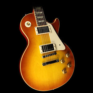 Used 2010 Gibson Custom 1958 Les Paul Reissue Electric Guitar Iced Tea