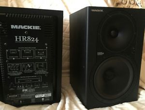 Mackie HR824 MK Pair High Resolution Studio Monitors Powered Speakers