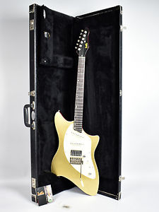 LSL Instruments DelRey Bound Gold Top Finish Electric Guitar USA w/OHSC