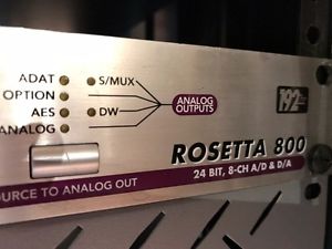 Apogee Rosetta 800 + AVID DIGI link
