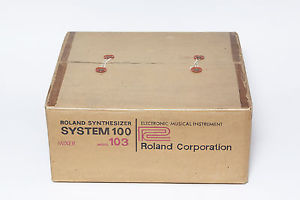 Vintage ROLAND System 100 Model 103 in Mint Condition w/ Original Box 220V