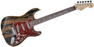 FENDER / Spalted Maple Artisan Stratocaster Guitar