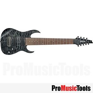 Ibanez RG9QM BI - Black Ice * NEW * 9-string rg9-qm rg-9qm