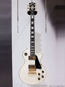 NEW Gibson Custom Shop Les Paul Custom Alpine White