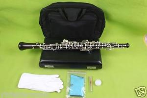 oboe Nice Sound C key ebony wood Body 3rd Octave left F Resonance Profess #OB3