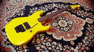 Rare USA Custom Shop Charvel San Dimas Yellow Gold Pearl 1 of 10