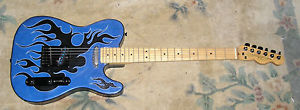Telecaster 1992 Made In USA Montana&Murga Boot Stiched Leather RARE CUSTOM MADE