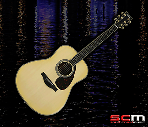 Yamaha LL16D NT ARE Hand Crafted All-Solid Acoustic Electric Guitar with Case