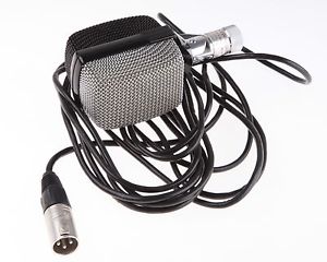 AKG D12 200 Ohm Vintage Bass Drum Microphone w/ built-in clip+cable to XLR, MINT