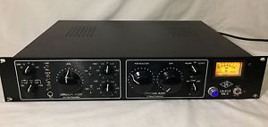 Universal Audio LA-610 MKII mic tube preamp analog compressor rack MINT-used