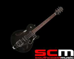 RRP$3599 GODIN MONTREAL PREMIERE BLACK HOLLOWBODY ELECTRIC GUITAR MADE IN CANADA