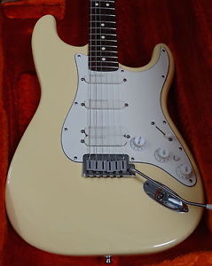 1993 Fender Stratocaster Jeff Beck Signature Vintage White HSS Lace Sensors