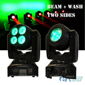 2 Units Beam + wash Two-side Moving Head DMX Stage Light DJ Club Party American