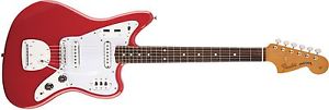 FENDER CLASSIC SERIES '60S JAGUAR LACQUER RW FIESTA RED ELECTRIC GUITAR