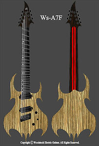 Woodstock - A7 Standard - Hand Made to order Electric Guitar BODY & NECK ONLY!!!