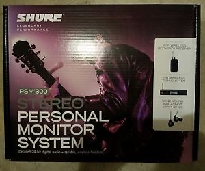 Shure Psm300 Personal Monitor Wi
