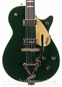 Gretsch G6128TCG Duo Jet E-gitarre, Cadillac Grün (gebraucht)