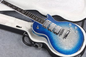ACE Signature with Blue Burst Silver Sparkle Electric Guitar