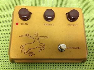 Klon Centaur Gold Horsie Professional Overdrive Pedal - Very Low Serial Number